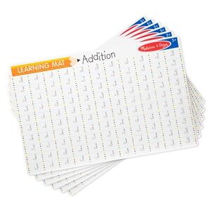 Melissa & Doug Colorful Addition Learning Mat: SET OF 2